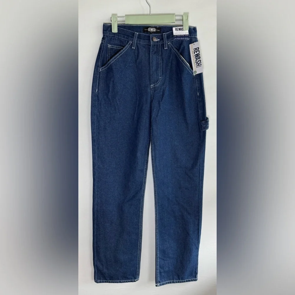 Rewash Carpenter Denim jeans • NWT • Women’s size 3/26